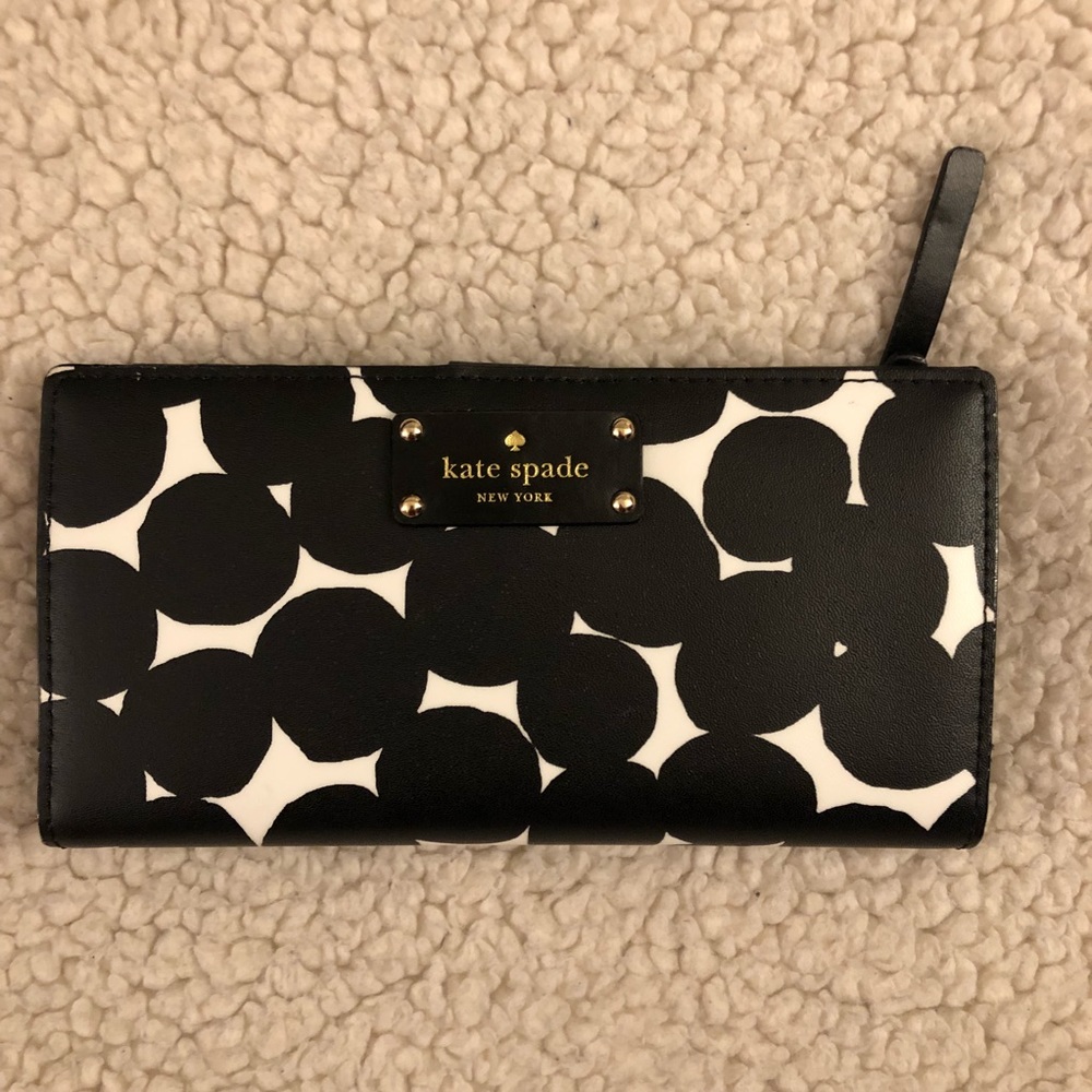 KATE SPADE Grove Street Stacy Splodge Dot Wallet
